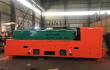 8噸防爆湘潭電機(jī)車發(fā)往西北礦山